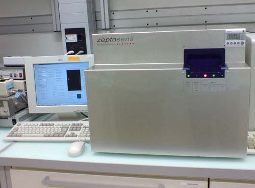 ZeptoREADER in our lab